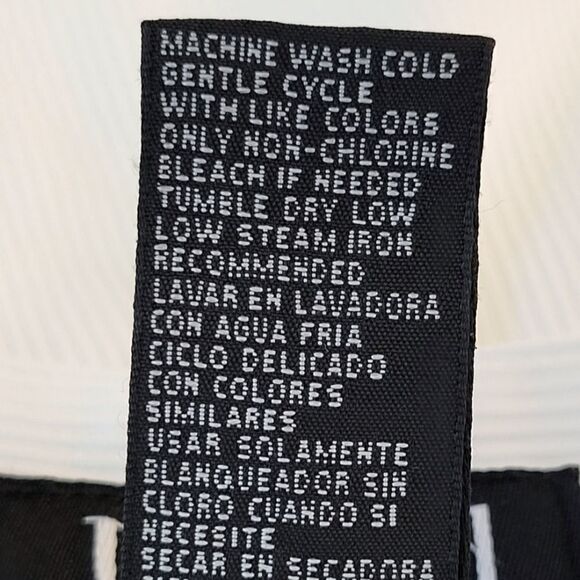 Unlisted By Kenith Cole White Pique Cropped Summer Pants Size 8 - Picture 6 of 7